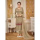 Gold Latest Heavy Designer Wedding Wear Suit