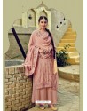 Dusty Pink Latest Heavy Designer Wedding Wear Suit