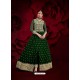 Forest Green Latest Designer Heavy Embroidered Party Wear Anarkali Suit