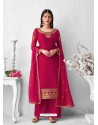 Rani Latest Heavy Designer Wedding Wear Palazzo Suit