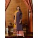 Purple Latest Designer Party Wear Palazzo Suit