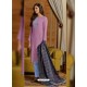 Lavender Latest Designer Party Wear Palazzo Suit