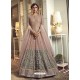 Dusty Pink Latest Designer Heavy Embroidered Party Wear Anarkali Suit