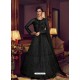 Black Latest Designer Heavy Embroidered Party Wear Anarkali Suit