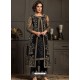 Black Designer Party Wear Butterfly Net Pakistani Suit