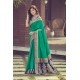 Jade Green Designer Traditional Wear Pure Silk Sari