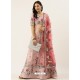 Baby Pink Latest Designer Wedding Wear Lehenga Choli