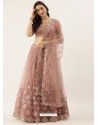 Old Rose Latest Designer Wedding Wear Lehenga Choli