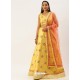 Yellow Latest Designer Wedding Wear Lehenga Choli