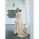 Gold Designer Traditonal Wear Tissue Zari Organza Sari