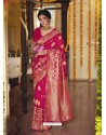 Rani Designer Classic Wear Jacquard Silk Sari