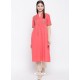 Peach Designer Readymade Party Wear Kurti