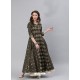 Coffee Designer Readymade Party Wear Kurti