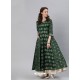 Dark Green Designer Readymade Party Wear Kurti