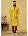 Yellow Exclusive Readymade Kurta Pajama