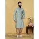 Aqua Grey Exclusive Readymade Kurta Pajama