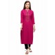 Rani Designer Casual Wear Fancy Liling Silk Kurti