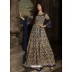 Navy Blue Latest Designer Heavy Embroidered Party Wear Anarkali Suit