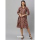 Brown Latest Designer Party Wear Kurti