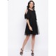 Black Latest Designer Party Wear Kurti