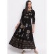 Black Latest Designer Party Wear Kurti