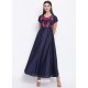 Navy Blue Latest Designer Party Wear Kurti