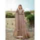 Dusty Pink Latest Designer Heavy Embroidered Party Wear Anarkali Suit