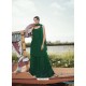 Dark Green Designer Party Wear Heavy Georgette Palazzo Suit