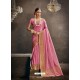 Pink Designer Party Wear Art Silk Sari