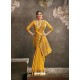 Yellow Designer Party Wear Art Silk Sari