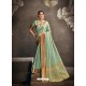 Sea Green Designer Party Wear Art Silk Sari