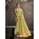 Green Designer Party Wear Art Silk Sari