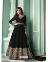 Black Latest Designer Heavy Embroidered Party Wear Anarkali Suit