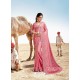 Pink Latest Designer Party Wear Fancy Sari