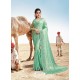 Sea Green Latest Designer Party Wear Fancy Sari