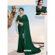 Dark Green Latest Designer Party Wear Fancy Sari