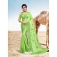 Green Latest Designer Party Wear Fancy Sari