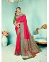 Rani Latest Designer Party Wear Paithani Pallu Soft Silk Sari