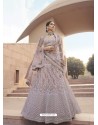 Dusty Pink Latest Designer Wedding Wear Lehenga Choli