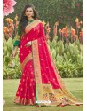 Rani Latest Designer Party Wear Silk Sari