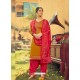 Mustard Designer Party Wear Jam Silk Cotton Punjabi Patiala Suit