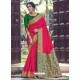 Rani Latest Designer Party Wear Silk Sari
