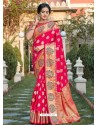 Rani Latest Designer Traditional Party Wear Silk Sari