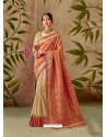 Multi Colour Latest Designer Traditional Party Wear Silk Sari