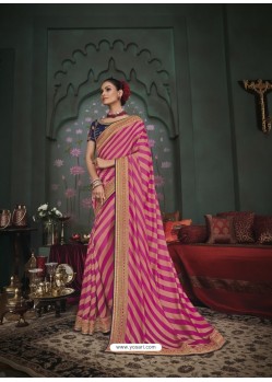 Rani Latest Designer Traditional Party Wear Silk Sari