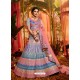 Multi Colour Heavy Embroidered Designer Wedding Lehenga Choli