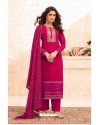 Rani Designer Real GeorgetteﾠParty Wear Straight Suit