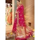 Rani Astonishing Designer Wedding Wear Silk Sari