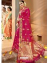 Rani Astonishing Designer Wedding Wear Silk Sari