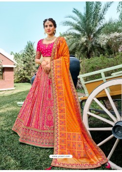 Rani Heavy Embroidered Designer Wedding Lehenga Choli
